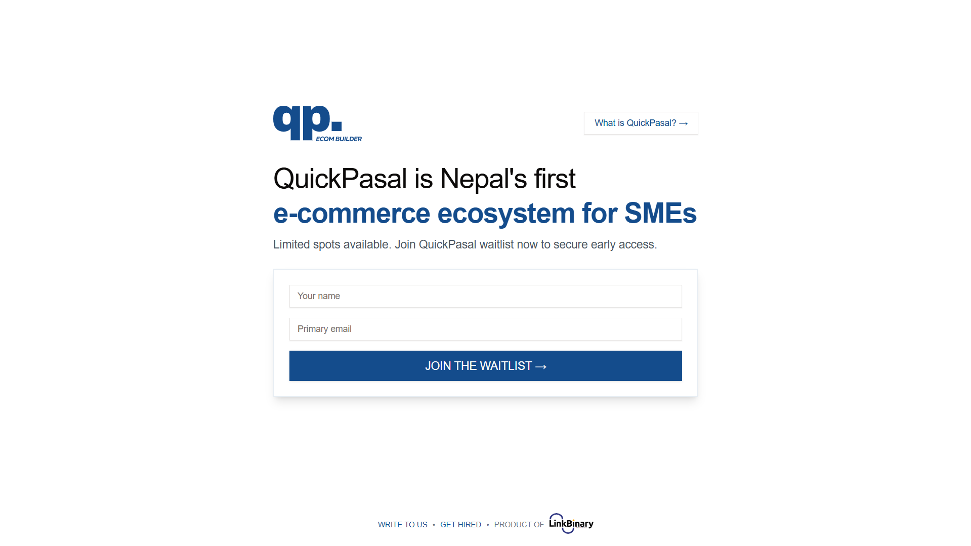 quickpasal